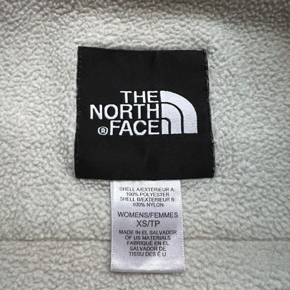 The North Face Women's Denali Polartec Fleece Zip Jacket Light Gray Size X-Small - Picture 7 of 13